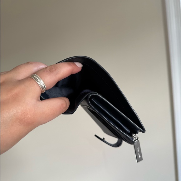 Kate Spade Madison Colorblock Medium Compact Bifold Wallet In Evening Blue Iris - Picture 5 of 10